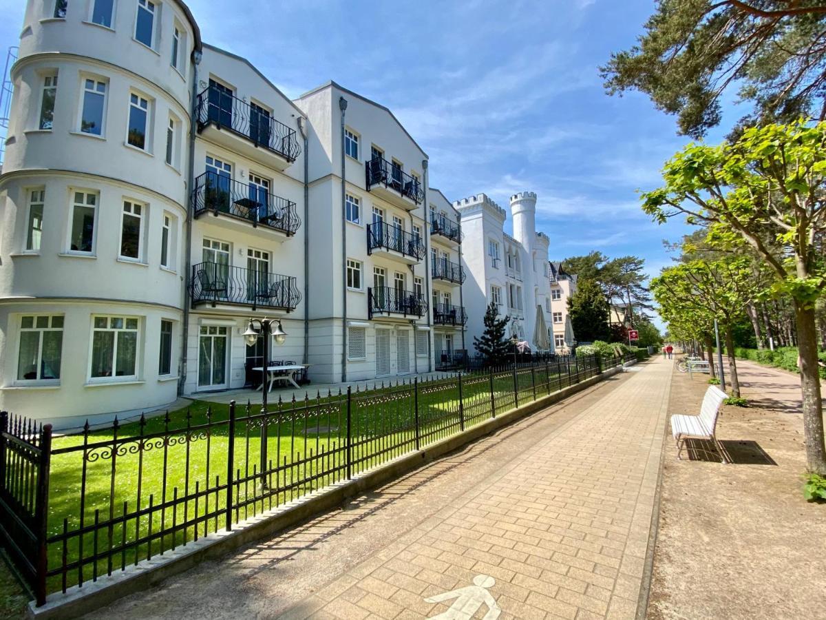 Haus Kastell - Ferienwohnung 113 Ostseebad Heringsdorf Exterior foto